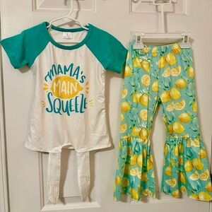 Lemon pant set 3t